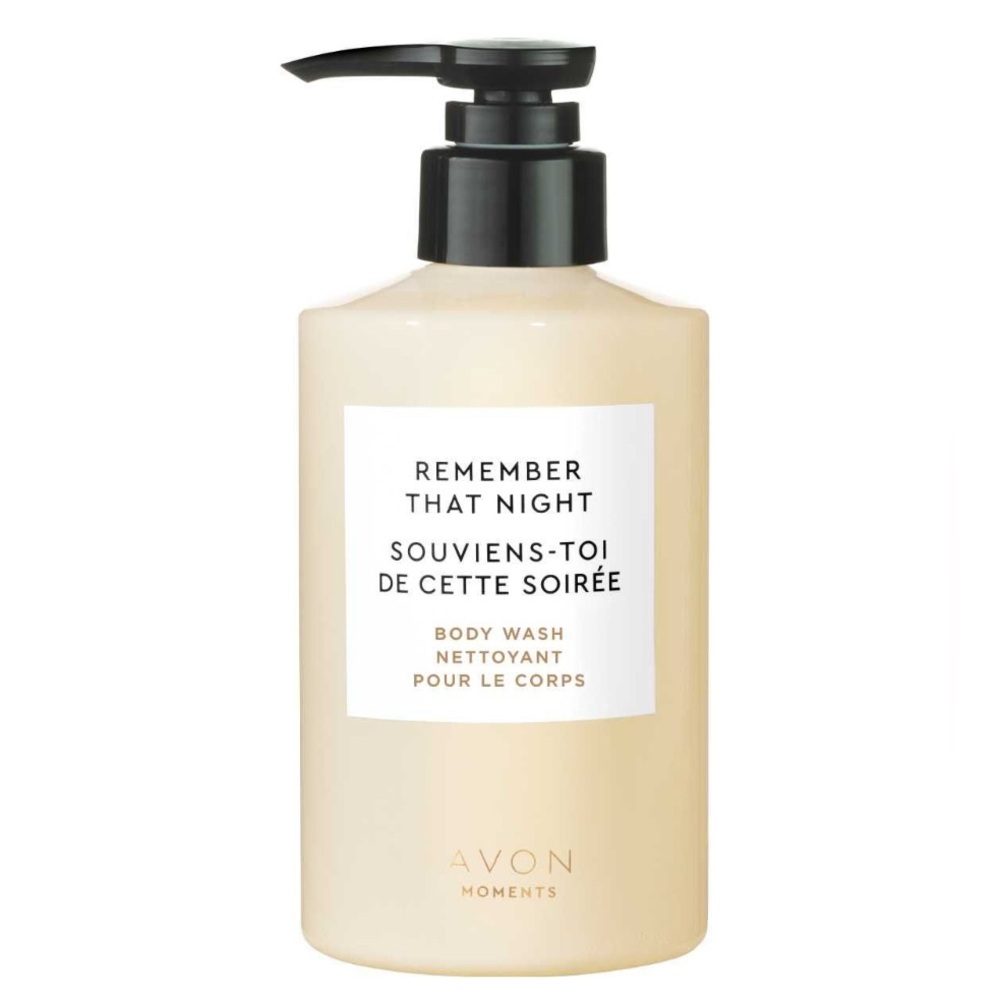 Avon Moments Remember That Night Pump Body Wash Brand New